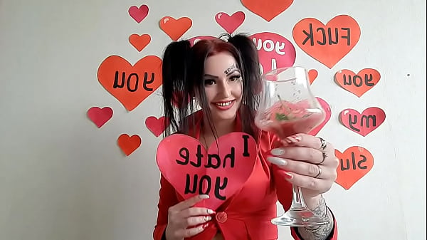 Play MP4 - Happy Valentine's Day&excl; Dominatrix Nika congratulates you and gives you a present&period;