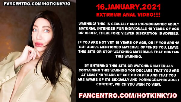 Long dong balls_deep in_Hotkinkyjo anal_hole belly bulgeprolapse