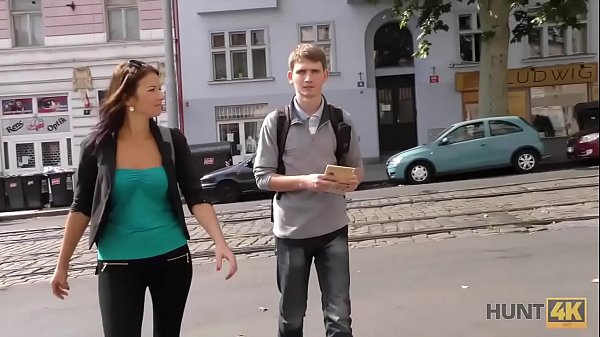 Hunter offers sex for money to teen couple and lovers agree 