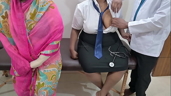 Play MP4 - Doctor using patient infront of mom
