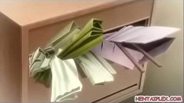 Cute hentai hot poked by her master