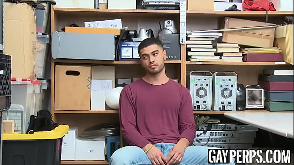 Officer_impales_perp on_his big_black dick for_barebacking