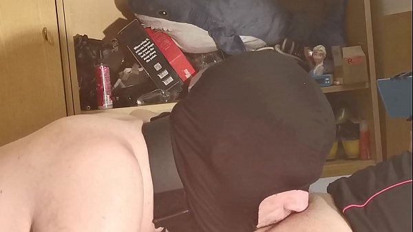 Play MP4 - Gay Slave impressively deepthroats a big cock HD