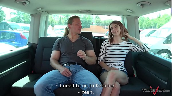 Play MP4 - Cum on pussy for young innocent babe riding cock in van