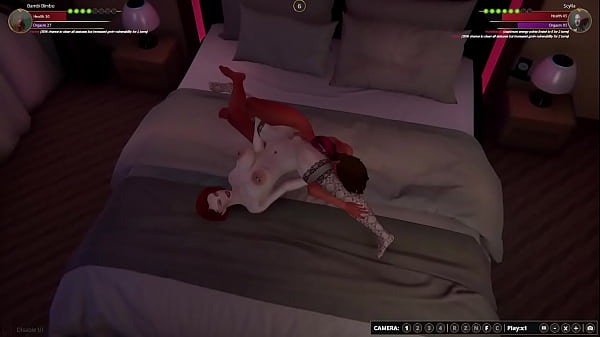 Bambi vs scylla nf3d female sexfight bedroom 