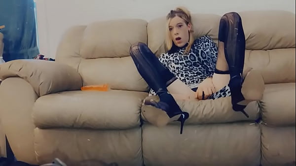 Sexy Tgirl In Minidress Wants To Get Feminized thumbnail