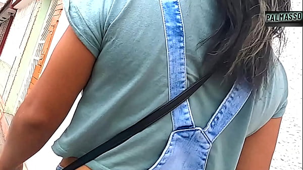 Young girl caught on the street lets herself be fucked by a stranger in exchange for buying her new clothes by chance fucking with a stranger