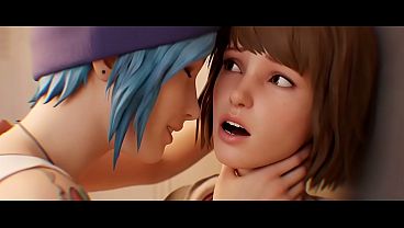 Videogame Lesbian Kissing Yuri Girls Only Lis thumbnail