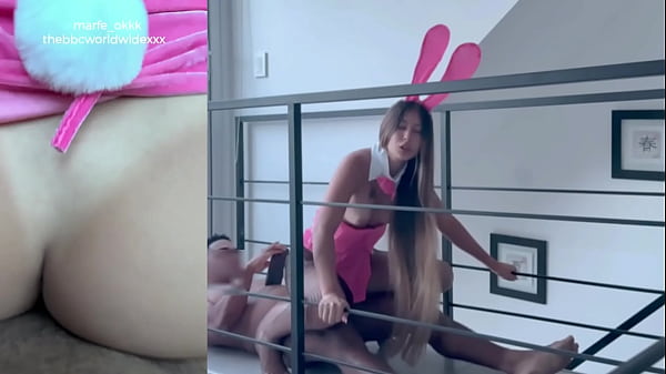 Latina teen easter egg hunt creampied by big black cock 