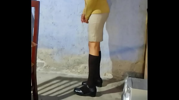 Putose pajea con falda de colegialacafe