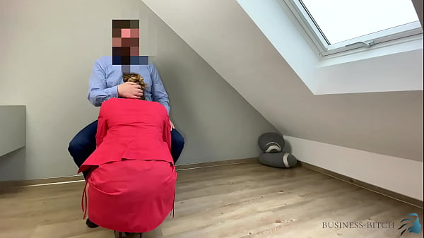 Secretary cock ride with juicy creampie business bitch