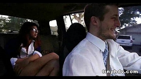 Nerdy teen with glasses gets nailed 91 