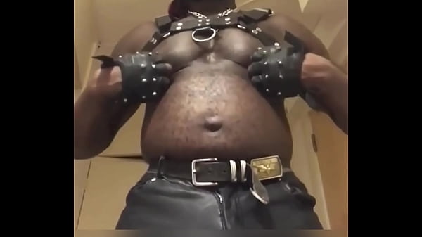 Black Muscle Leather Smoke & Prostate Play 