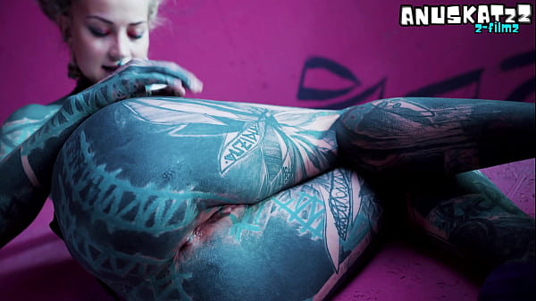 Play MP4 - Solo ANAL fisting - Toys and Plugs for Tattoo Girl - Asshole streching