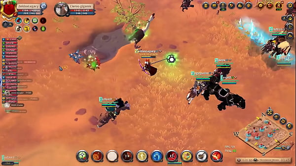 Nos intentan quitar los orbes pero la mia es mas grande y se la terminamos metiendo a los 8.1 