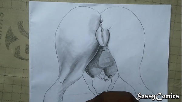 Fat Pussy Pencil sketch 