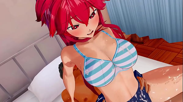 Ruivinha peituda gostosa deanime hentai fazendo umreversecowgirlbem gostoso