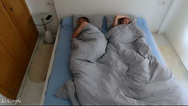 Nonton While She Was In The Shower, A Playful Moment Changed The Morning thumbnail