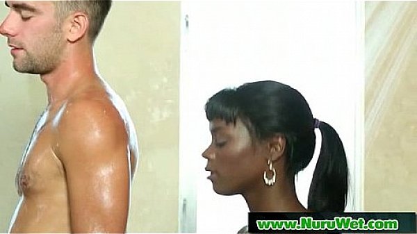 Sensual oil massage and butt plug squirting 