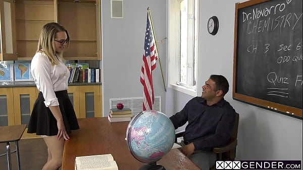 Play MP4 - Horny shemale teen Emma Rose seduced a teacher and fucked his mouth hard