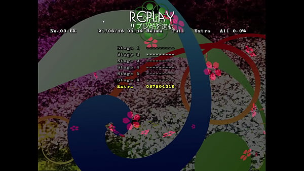 Nonton [touhou 16] Extra Re-mu Replay thumbnail