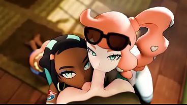 Pokemon - Nessa & Sonia Hentai