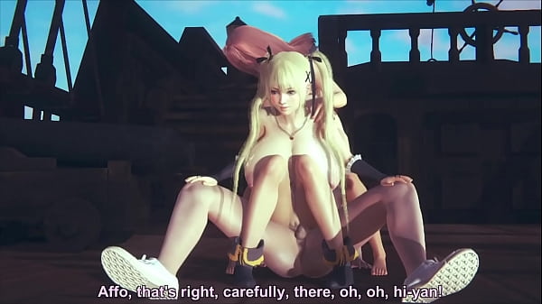 DOA 3D Hentai Threesome 