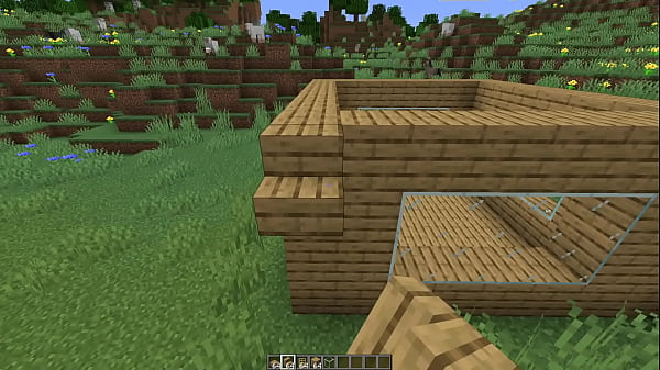 Make a minecraft house 1 18 1 