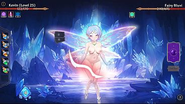 Fucking A Fairy In A Winter Wonderland Erotic Card Battler Aura Hentai Cards