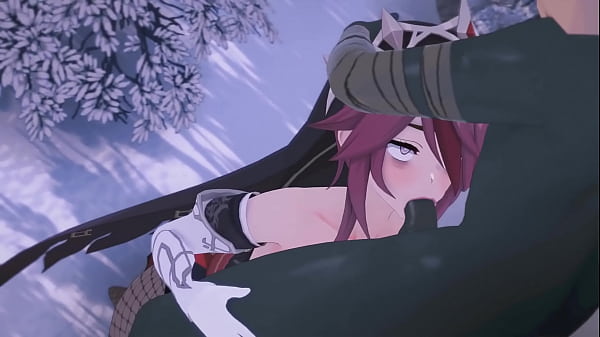 Rosaria sucks monster's cock 71lv 