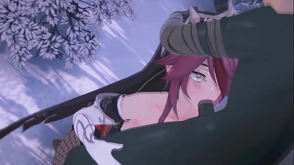 Rosaria sucks monster's cock 71lv 