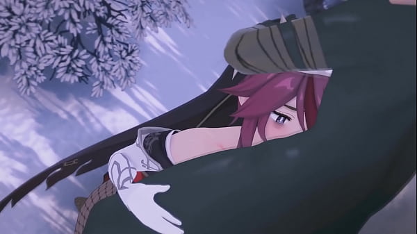 Rosaria sucks monster's cock 71lv 