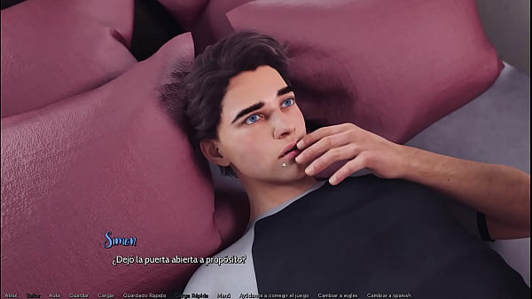 Playing story videogame 7 dreaming fucking girl 