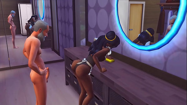 Idoso_comendo_empregada gostosa The sims 4 hentai