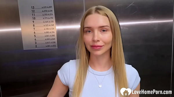 Blondie enjoying my cock