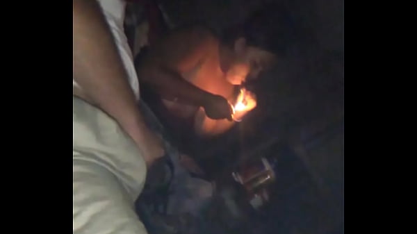 Play MP4 - Bbw Latina teen loves to cum while she sucks cock and smokes&comma; even though she's not good at it