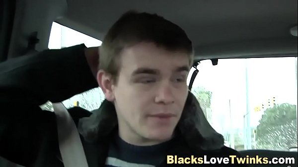 Twink riding black cock