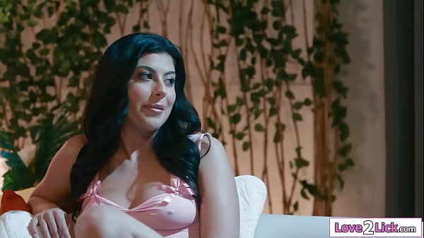 Stepdaughter River Lynn finds out her bff Gal Ritchie has an affair with her busty stepmom Annie King and joins.The big tits milf and bestie lick her 