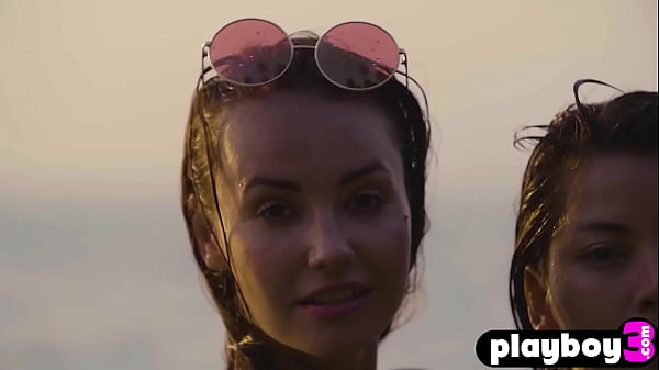 Cute lesbian teens_Cara Pin and cutebabe Elilith Noir posed totally naked