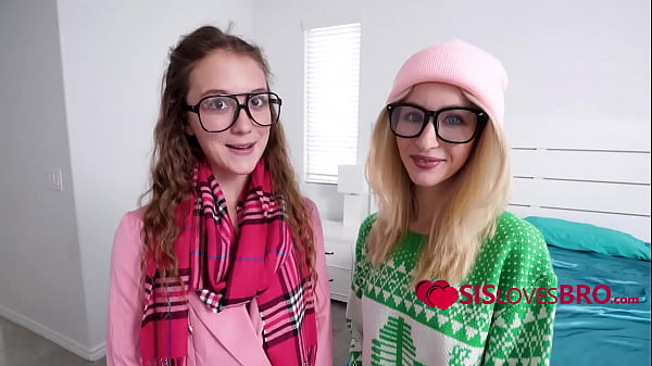 Horny Threesome With Prude Stepcousin 