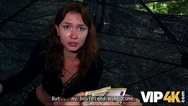 VIP4K. Beauty Cheats on Her Boyfriend In front of Him 