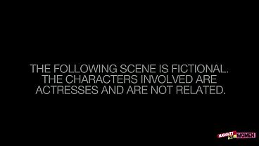 Nonton Sexy Brunette Milf Uses Her Fingers A Tight Chick Cum thumbnail