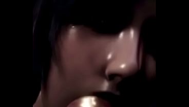 Huge boobs moaning 3d