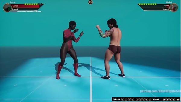 Shayna vs billy nf3d mixed kinky combat battle