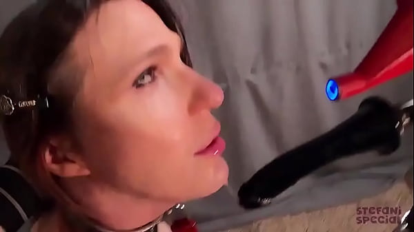 Device bondage blowjob challenge with darttechstudios is live 