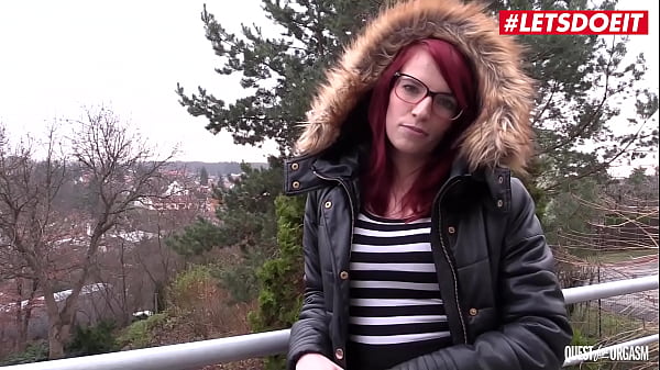 LETSDOEIT - Leila Smith - Sexy Ass Redhead Plays With_Toy On Her First_Solo Shooting