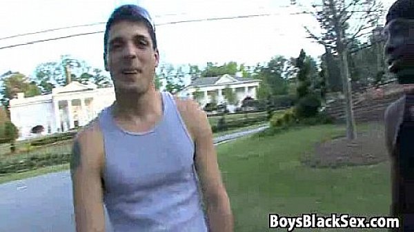 Blacks On Boys - Gay Bareback Interracial Fuck Scene 19 thumbnail