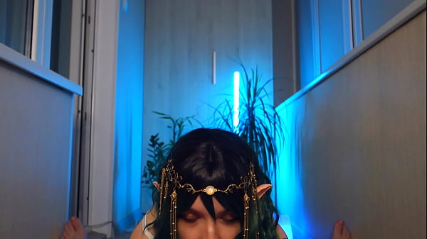 sex and blowjob with elf girl - Sunako Kirishiki 