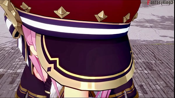 Charlotte blowjob | 1 | Genshin Impact | Full & Pov version on Sheer & PTRN: Fantasyking3 