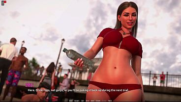 Dominos Beach 19 Tryout Rounds Two and Three Completed Story Progress Visual Novel Gameplay 